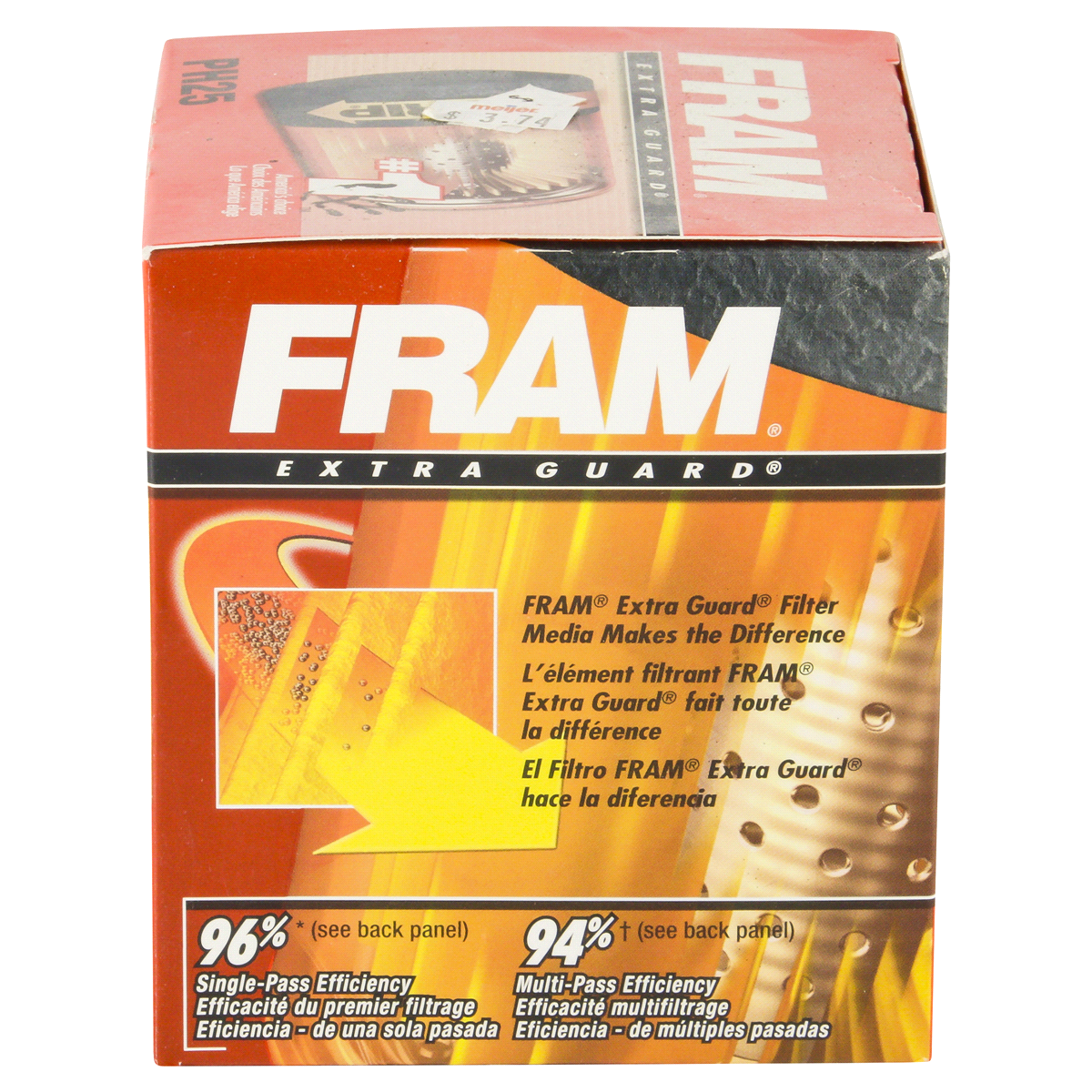 slide 2 of 6, Fram Extra Guard Oil Filter PH25, 1 ct