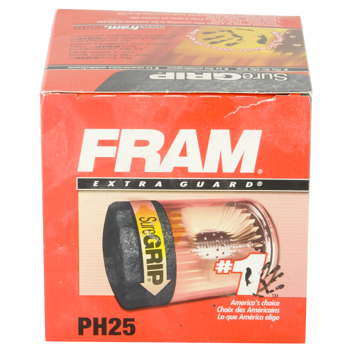slide 5 of 6, Fram Extra Guard Oil Filter PH25, 1 ct