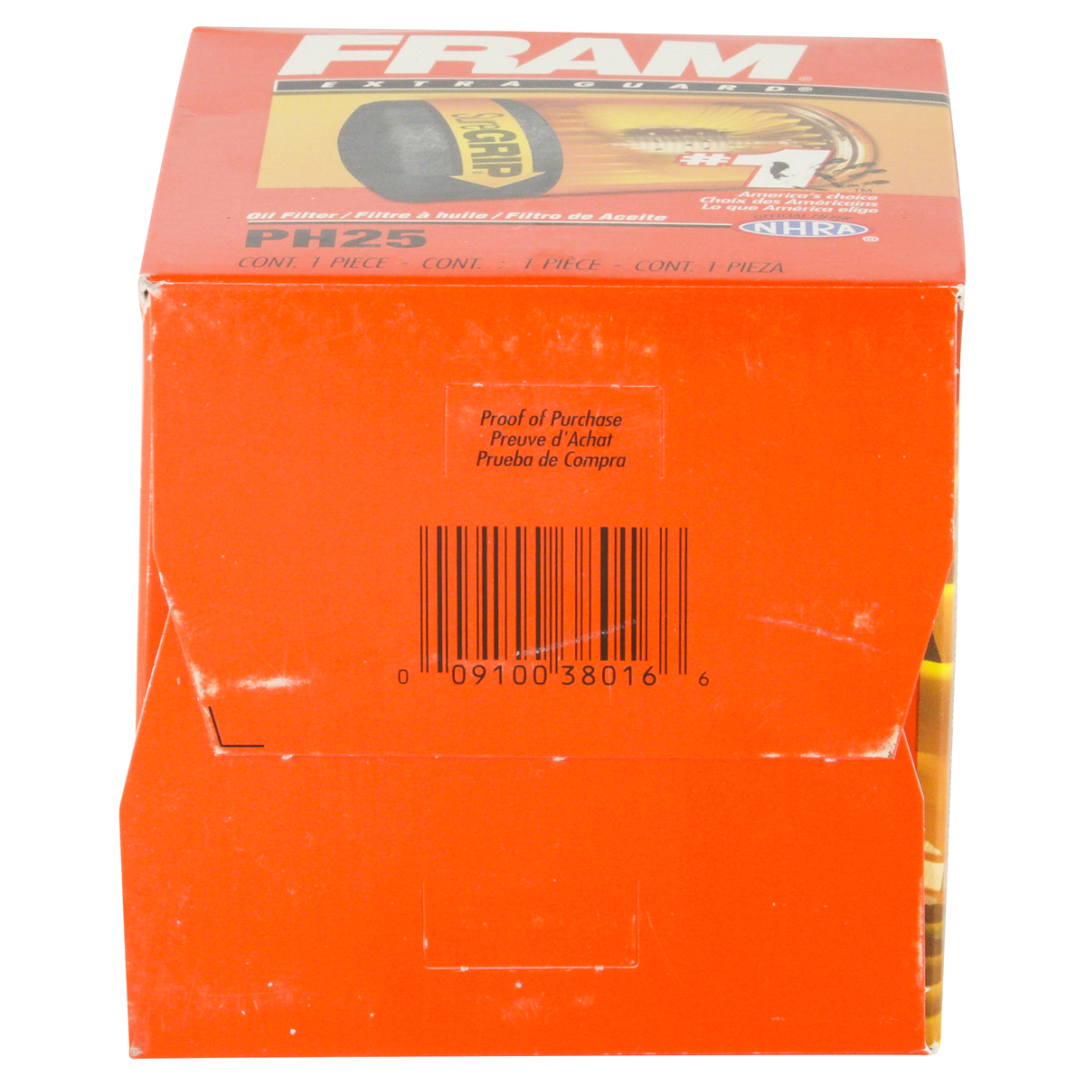 slide 5 of 6, Fram Extra Guard Oil Filter PH25, 1 ct