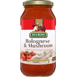 San Remo Bolognese & Mushroom Homestyle Pasta Sauce
