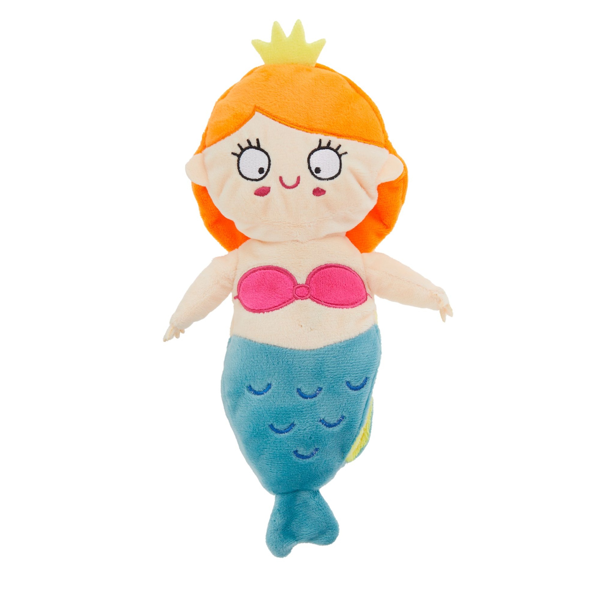 slide 1 of 1, OMG! SURPRISE Seas the Day Mermaid Reversible Dog Toy - Plush, Squeaker, 1 ct