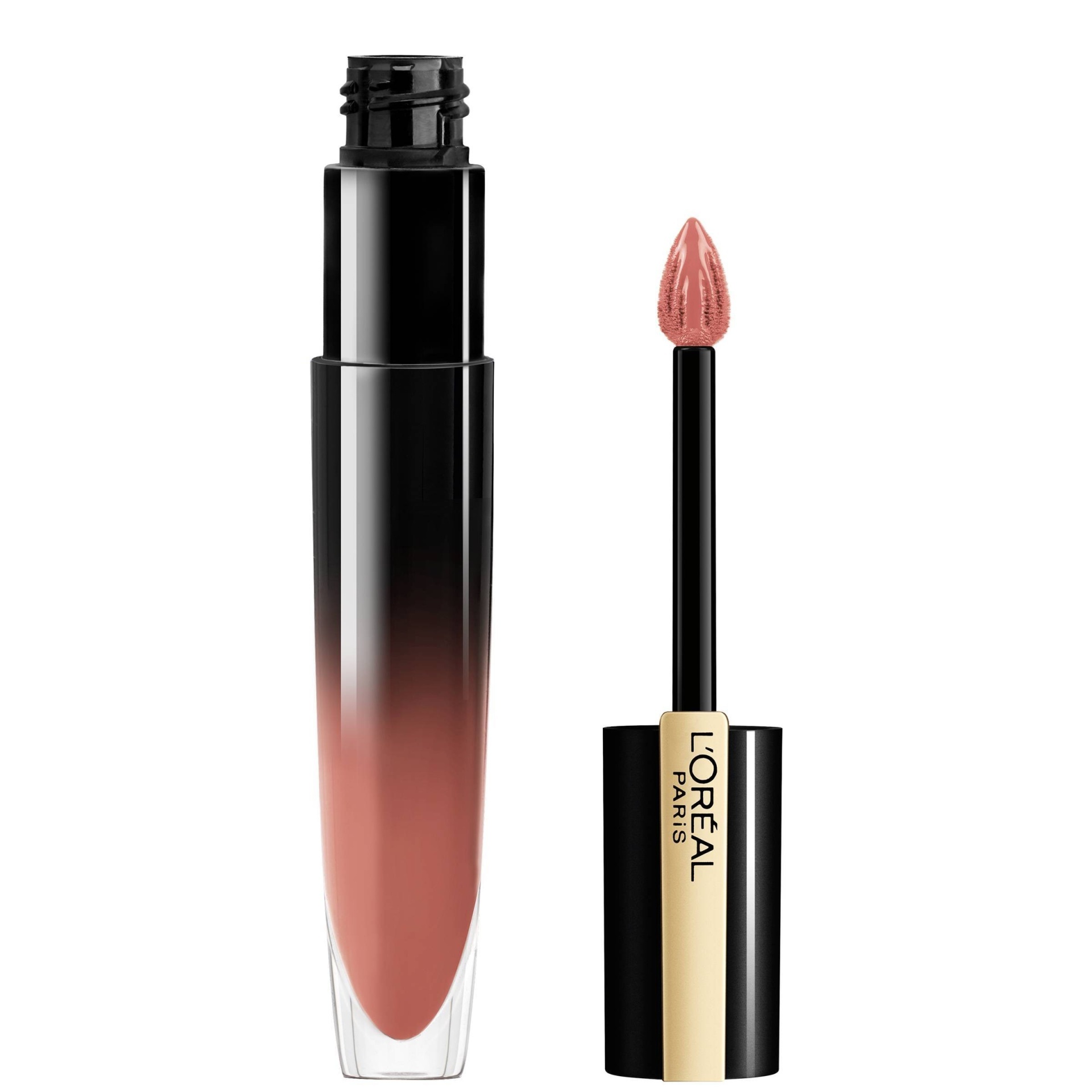 slide 1 of 1, L'Oréal Brilliant Signature Shiny Lip Stain Lipstick, Be Uncontrollable 300, 0.21 fl oz