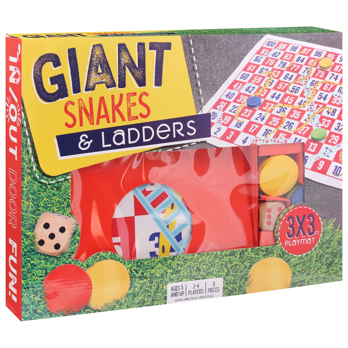 slide 5 of 9, Anker Play Snakes & Ladders, Giant, 1 ct