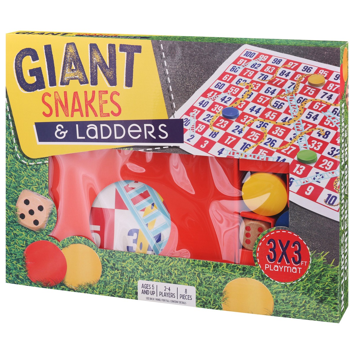 slide 2 of 9, Anker Play Snakes & Ladders, Giant, 1 ct