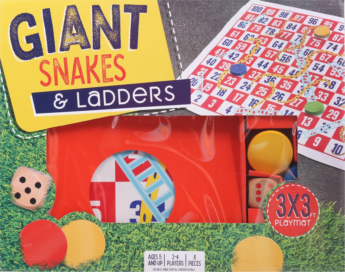 slide 7 of 9, Anker Play Snakes & Ladders, Giant, 1 ct