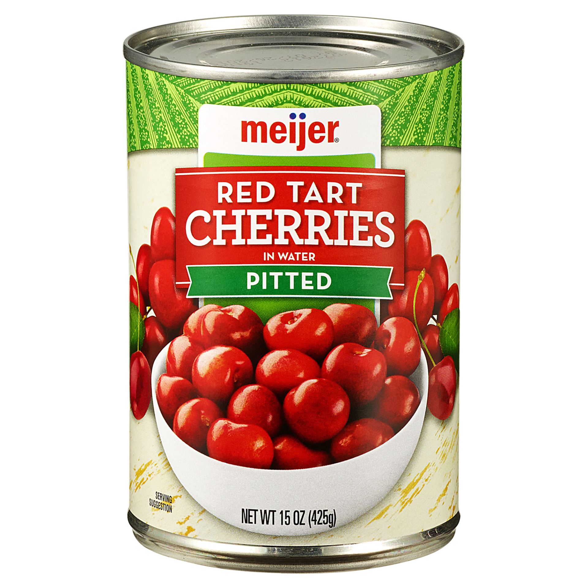 slide 1 of 2, Meijer Red Tart Cherries in Water Pitted, 15 oz