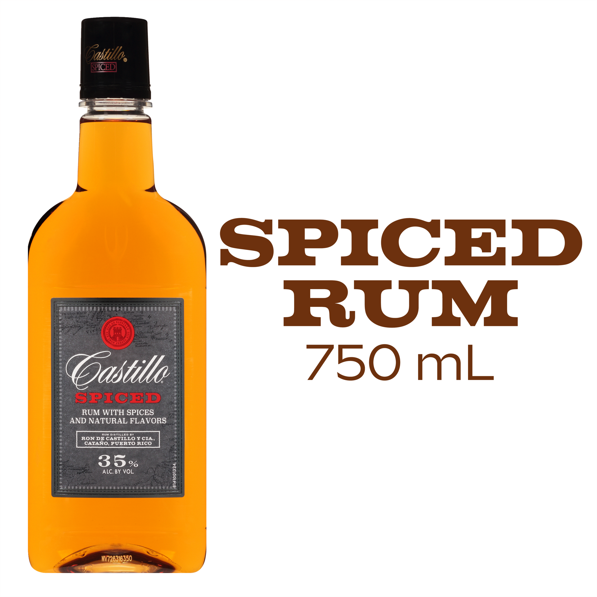 slide 1 of 5, Castillo Spiced Rum, 750 ml