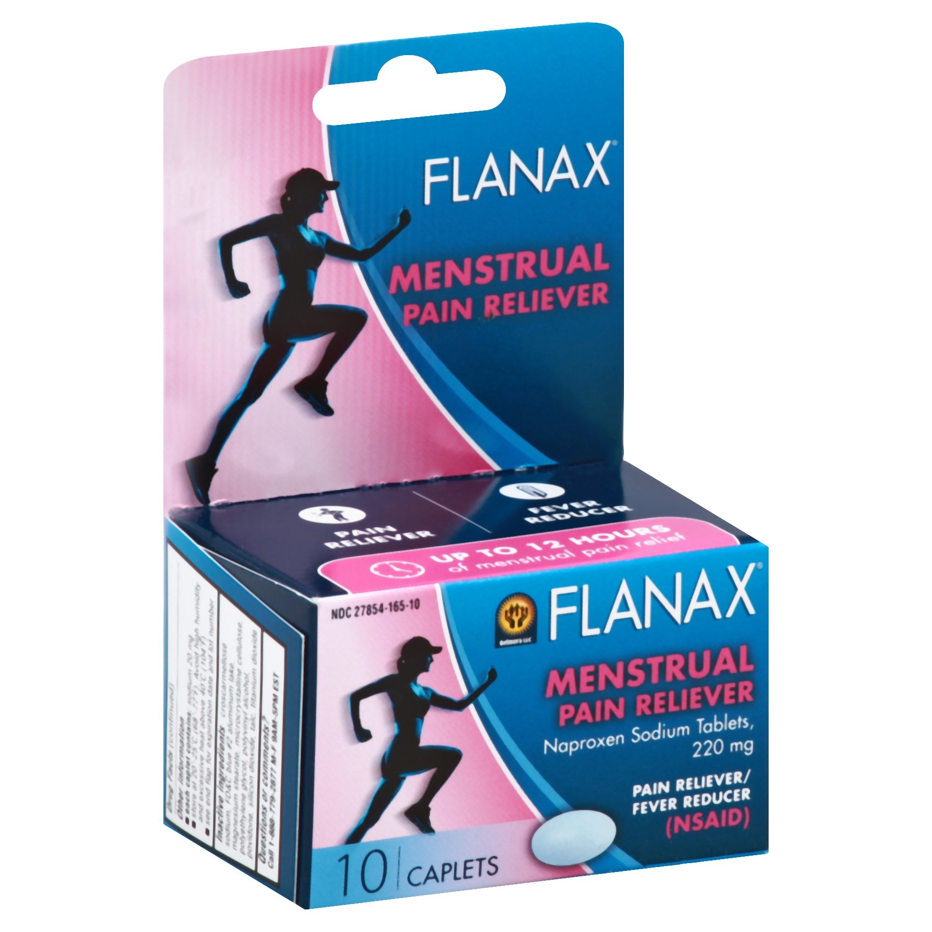 slide 1 of 1, Flanax Menstrual Pain Reliever 10 ea, 10 ct