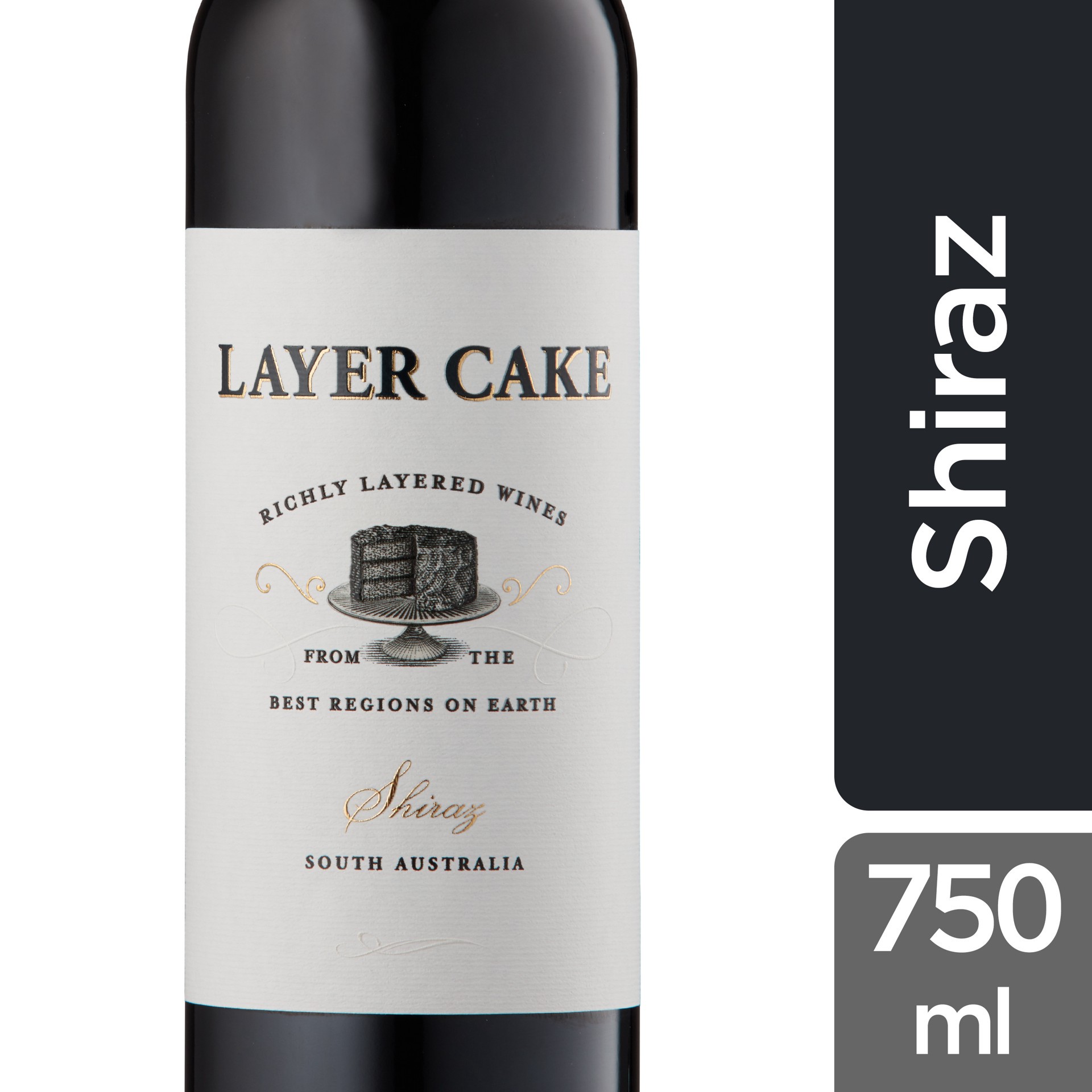 slide 2 of 6, Layer Cake Shiraz Red Wine - 750ml Bottle, 750 ml