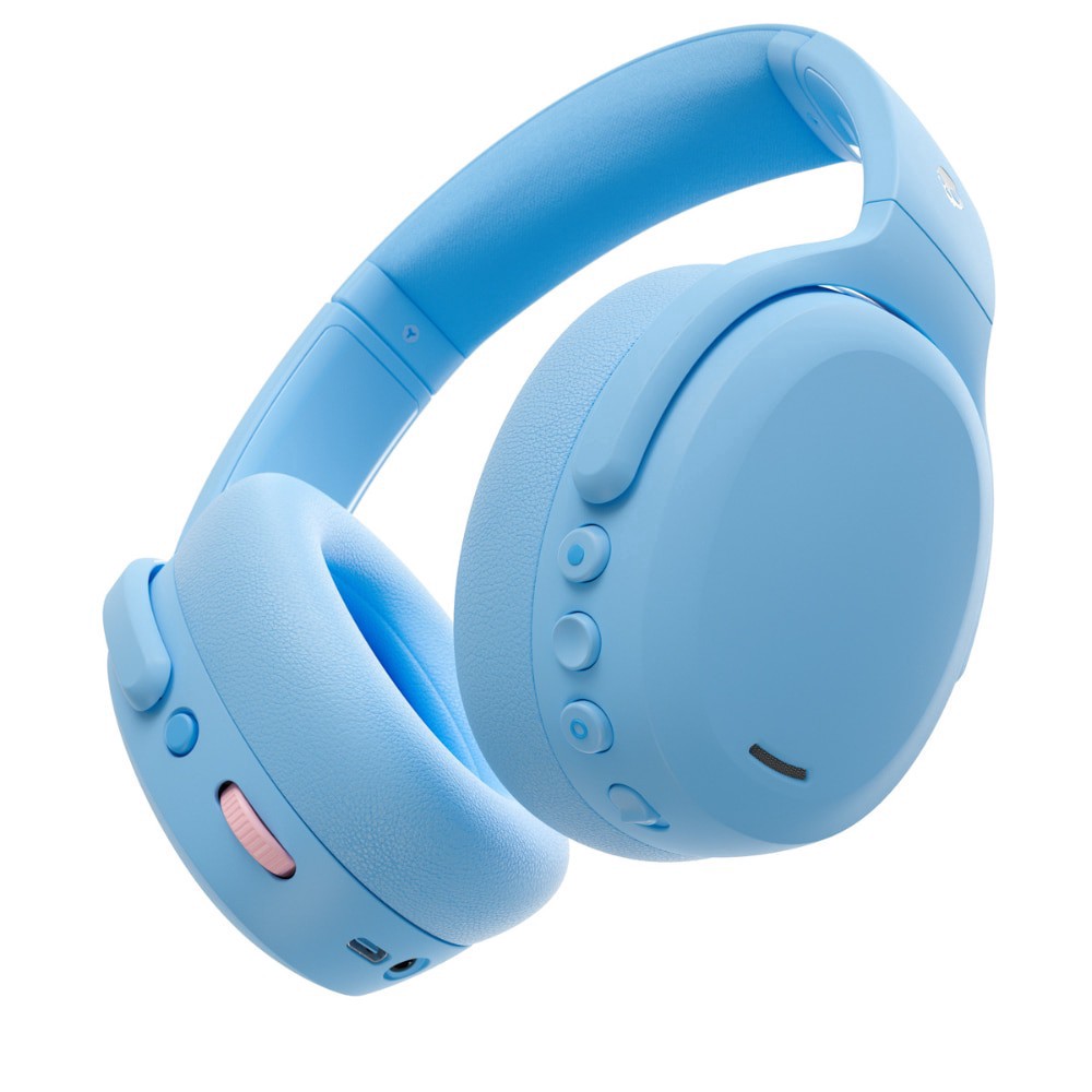 slide 1 of 1, Skullcandy Crusher Anc Personalized Noise Canceling Wireless Headphones - Light Blue, 1 ct