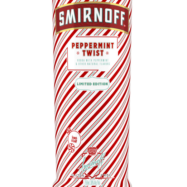 slide 3 of 13, Smirnoff Peppermint Twist (Vodka Infused With Natural Flavors), 750 mL, 750 ml