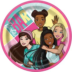 Unique Barbie Plates
