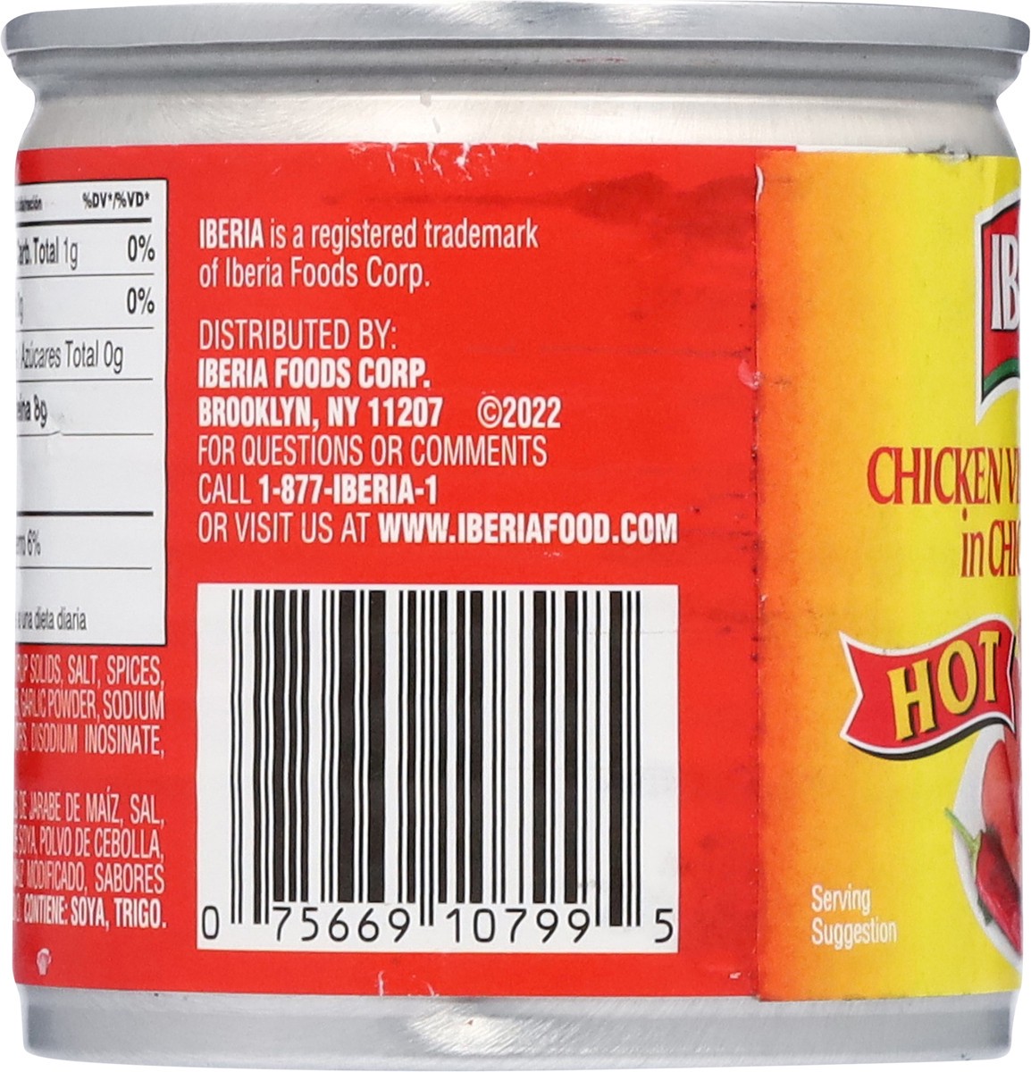 slide 12 of 13, Iberia Hot Chicken Vienna Sausages in Chicken Broth 5 oz, 5 oz