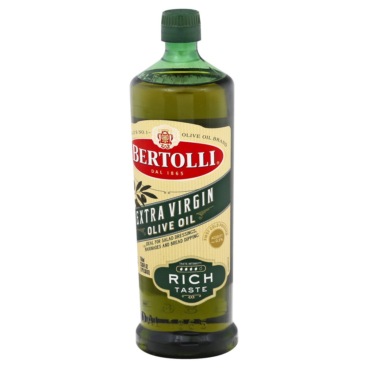 slide 3 of 4, Bertolli Extra Virgin Olive Oil Rich Taste - 25.4oz, 25.36 oz