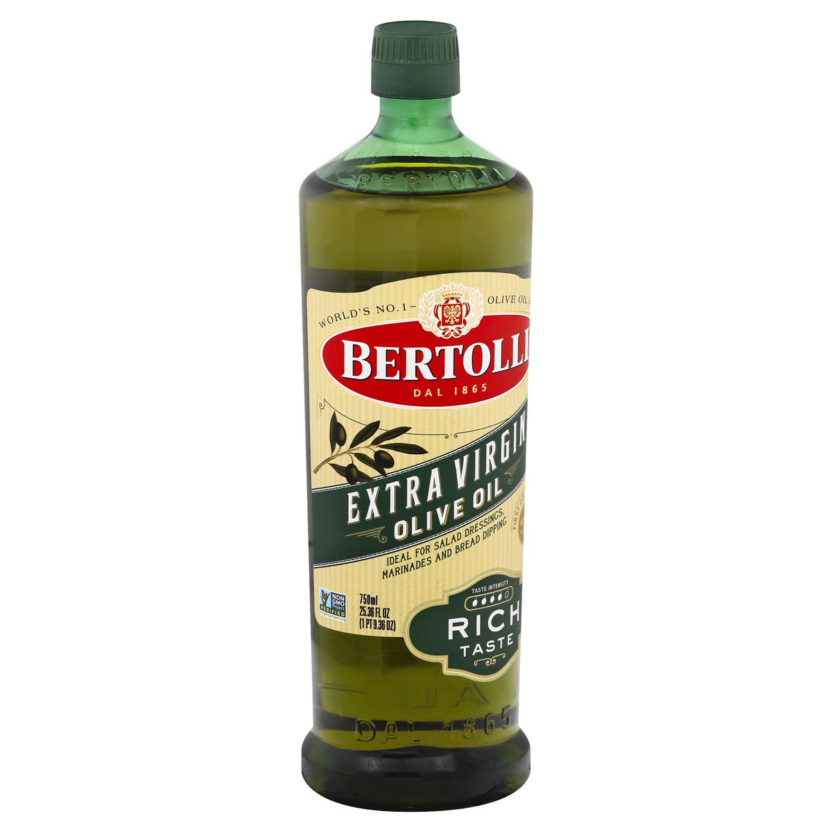 slide 2 of 4, Bertolli Extra Virgin Olive Oil Rich Taste - 25.4oz, 25.36 oz