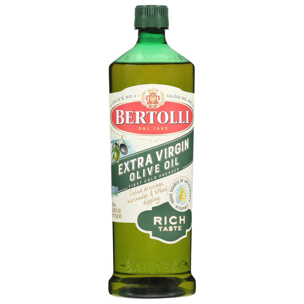 slide 1 of 4, Bertolli Extra Virgin Olive Oil Rich Taste - 25.4oz, 25.36 oz