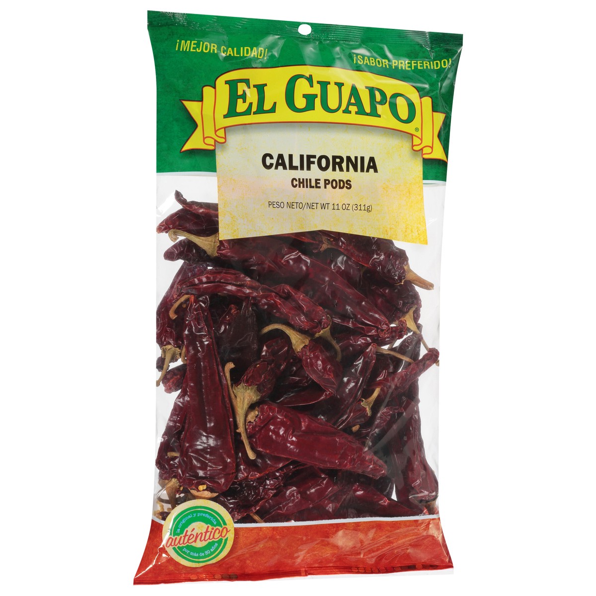 slide 8 of 9, El Guapo California Chile Pods, 11 oz