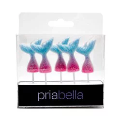 Priabella Mermaid Tails Birthday Candles