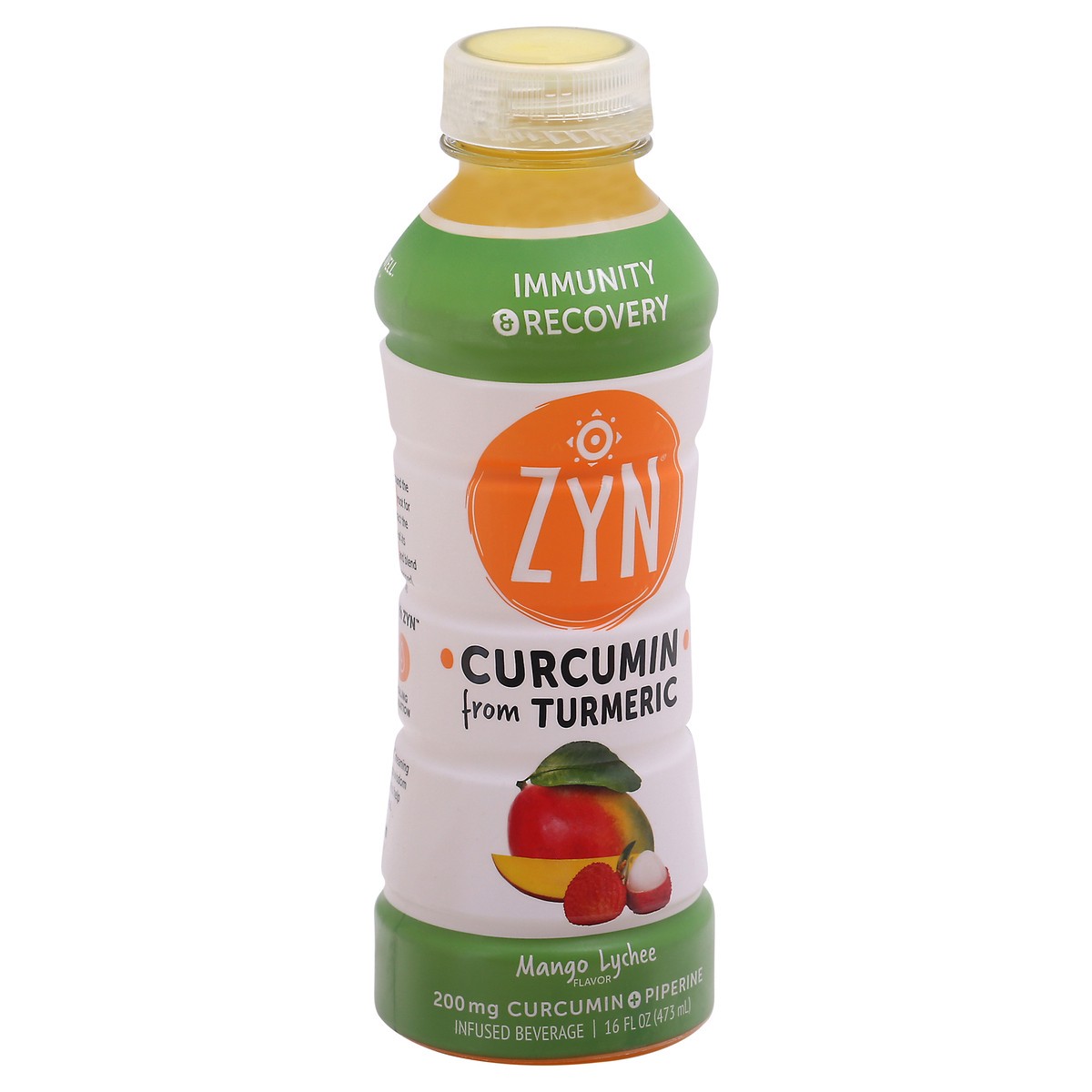slide 9 of 11, ZYN Immunity & Recovery Mango Lychee Flavor Infused Beverage 16 fl oz, 16 fl oz