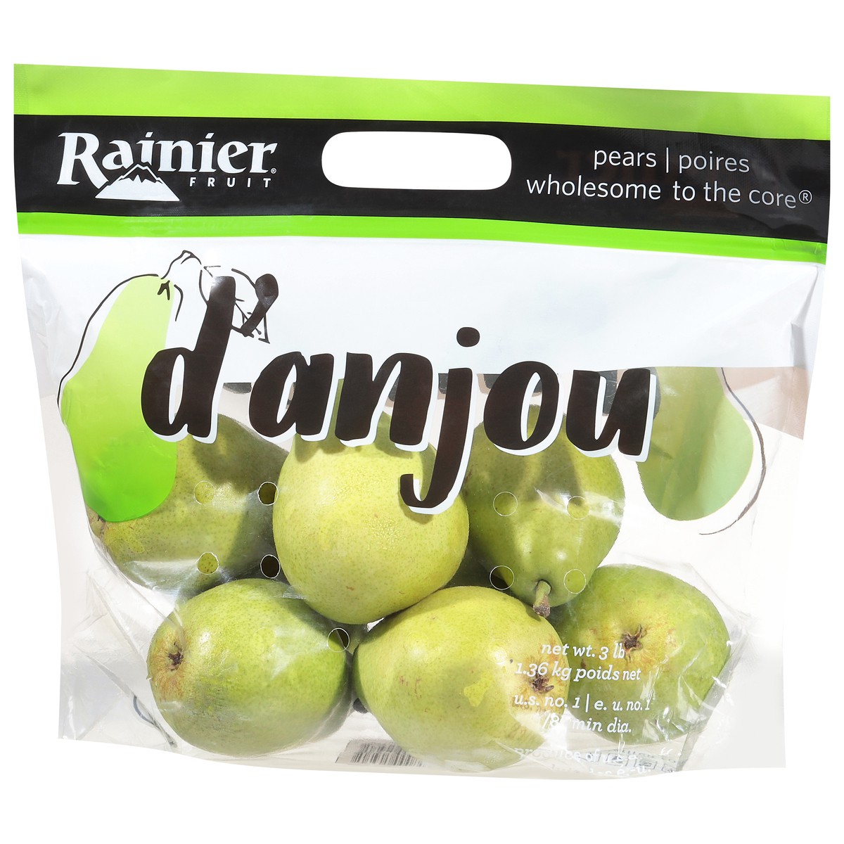 slide 4 of 4, Anjou Pears Bag (3 Lb), 3 lb