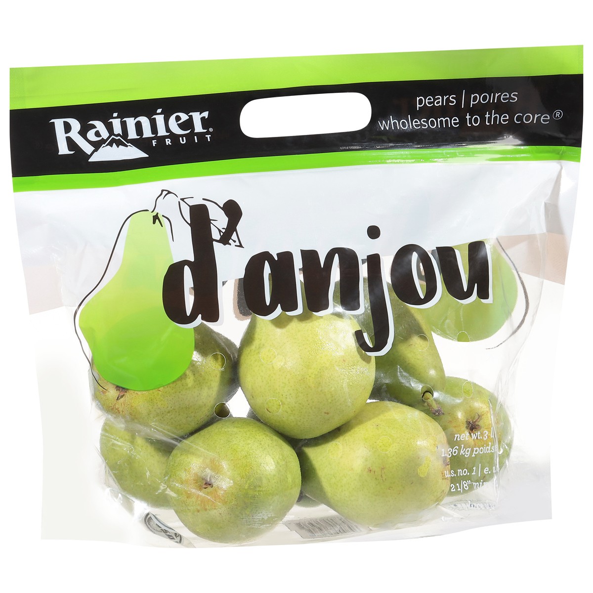 slide 2 of 4, Anjou Pears Bag (3 Lb), 3 lb