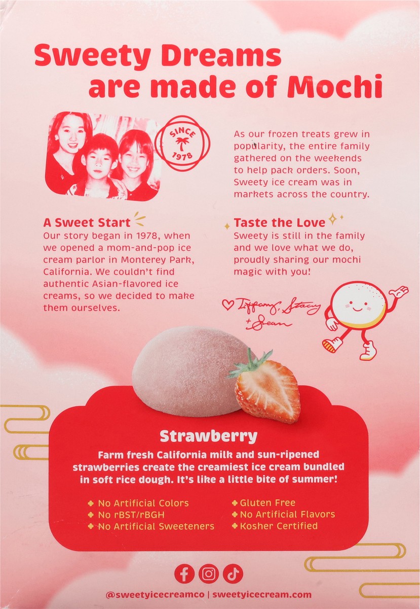 slide 9 of 14, Sweety Strawberry Mochi 6 ea, 6 ct