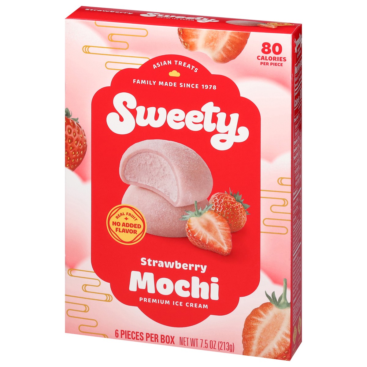 slide 8 of 14, Sweety Strawberry Mochi 6 ea, 6 ct