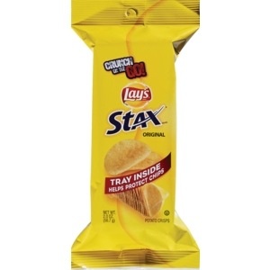 slide 1 of 1, Lay's Stax, Original, 2 oz