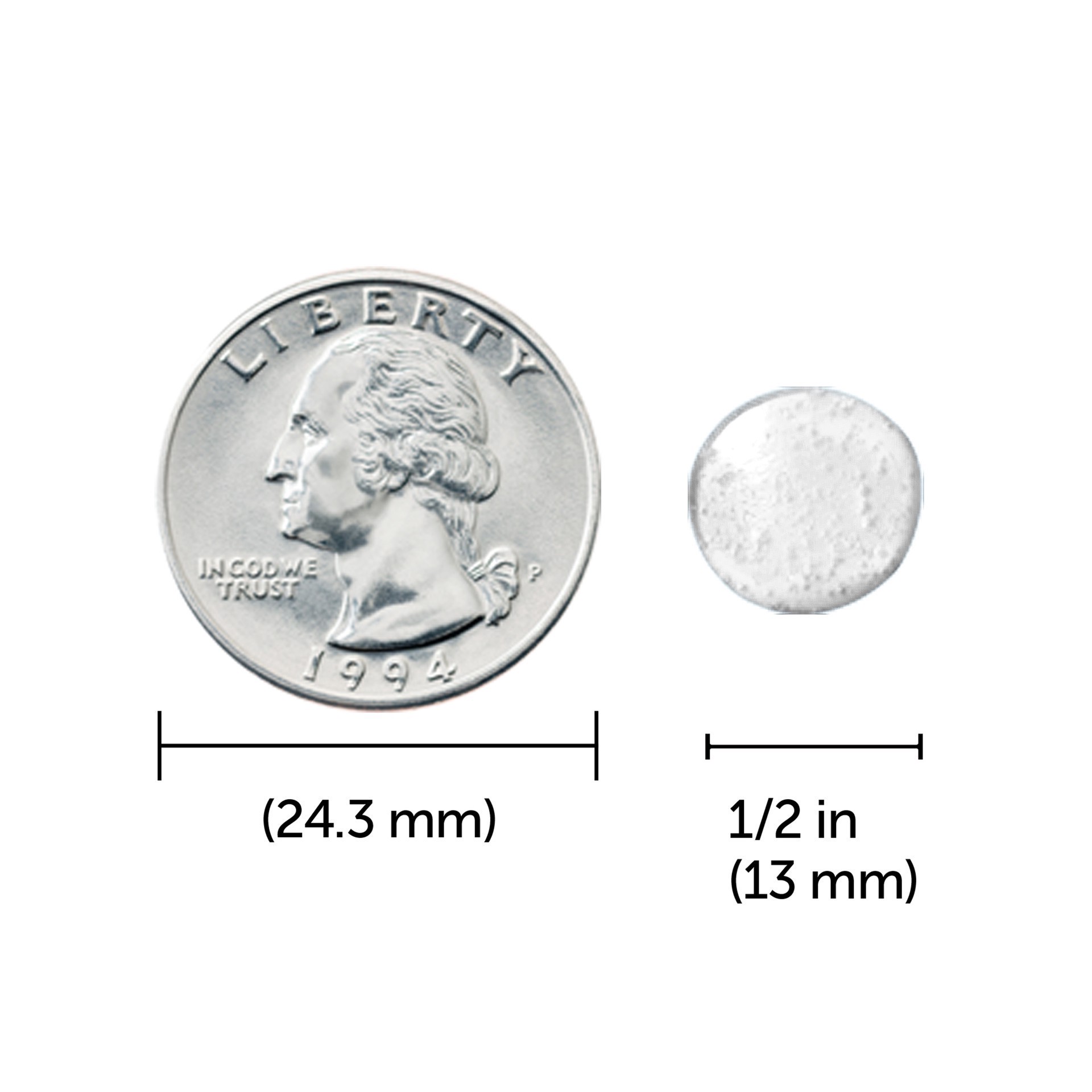 slide 6 of 6, Glue Dots Balloon Dots Roll, 1/2 in