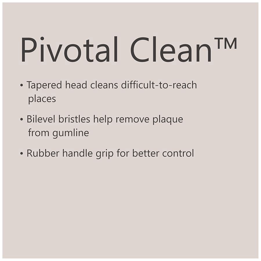 slide 3 of 5, Walgreens Pivotal Clean Toothbrushes Full Firm, 3 ct