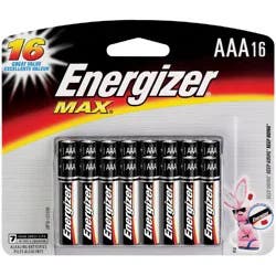 Energizer MAX Alkaline AAA Batteries ( 16 -Pack)