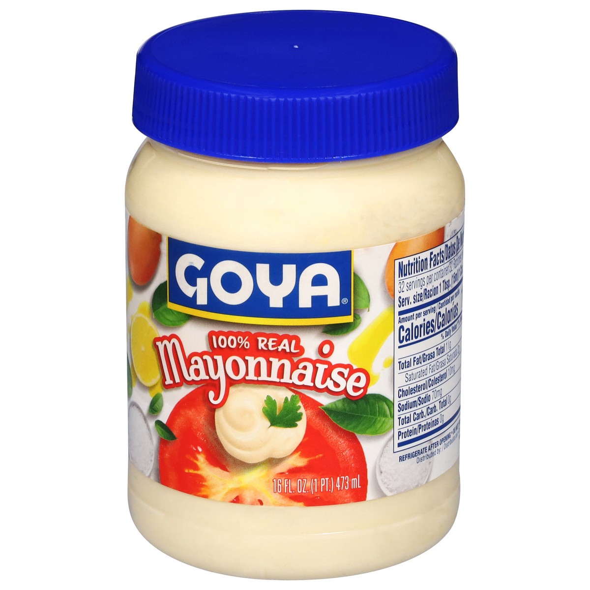 slide 9 of 13, Goya 100% Real Mayonnaise 16 fl oz, 16 fl oz