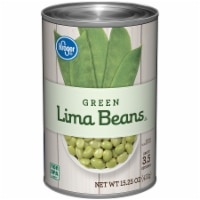 slide 1 of 1, Kroger Small Green Lima Beans, 15 oz