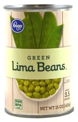 Kroger Small Green Lima Beans - 15 oz
