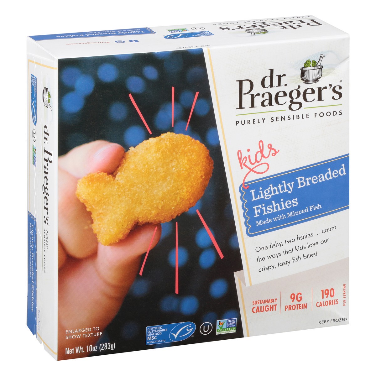 slide 12 of 13, Dr. Praeger's Fishies Lightly Breaded, 1 ct