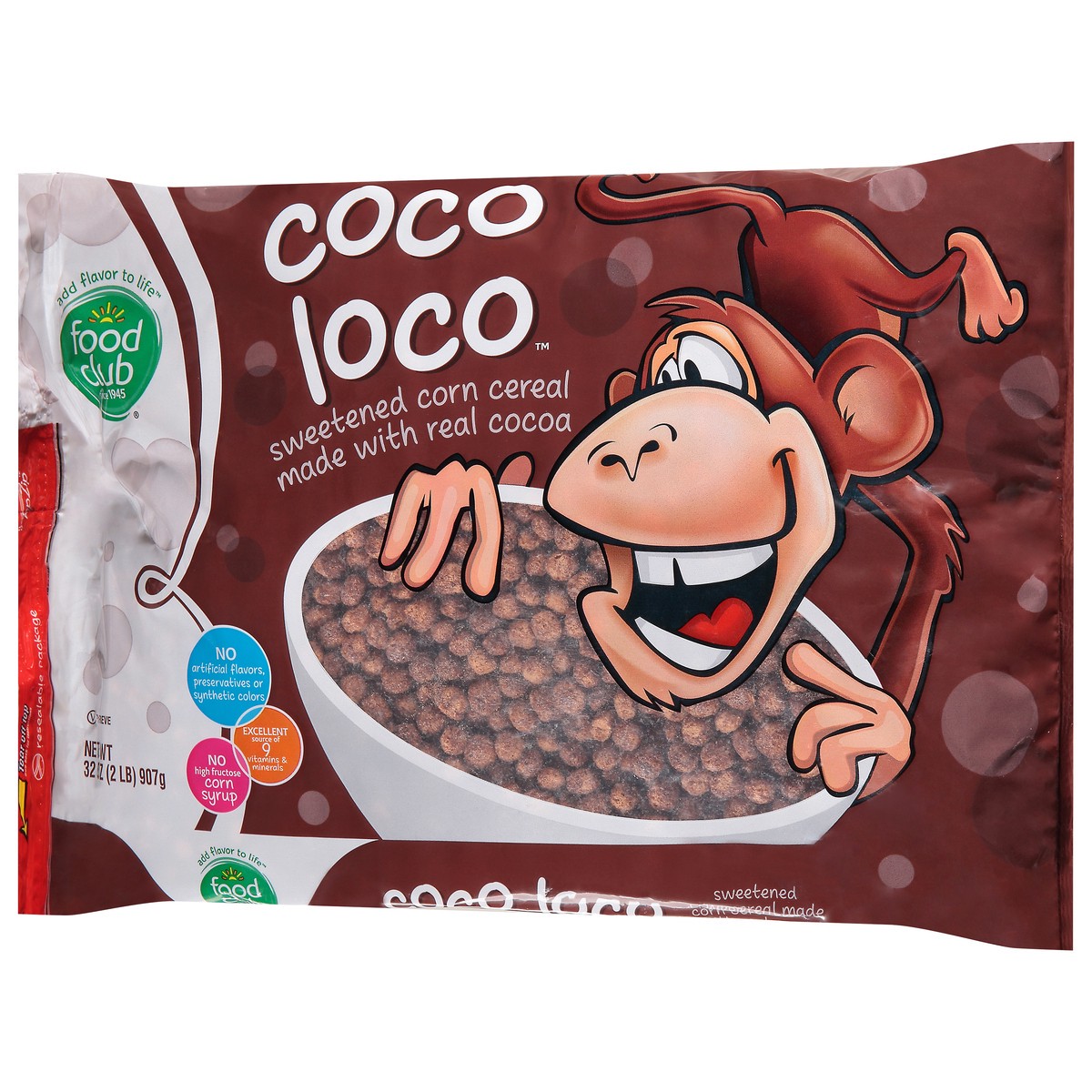 slide 6 of 9, Food Club Coco Loco Cereal 32 oz, 32 oz