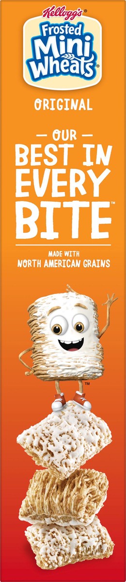 slide 2 of 8, Frosted Mini-Wheats Kellogg's Frosted Mini-Wheats Breakfast Cereal Original, Kids Cereal, 29.5 oz, 29.5 oz