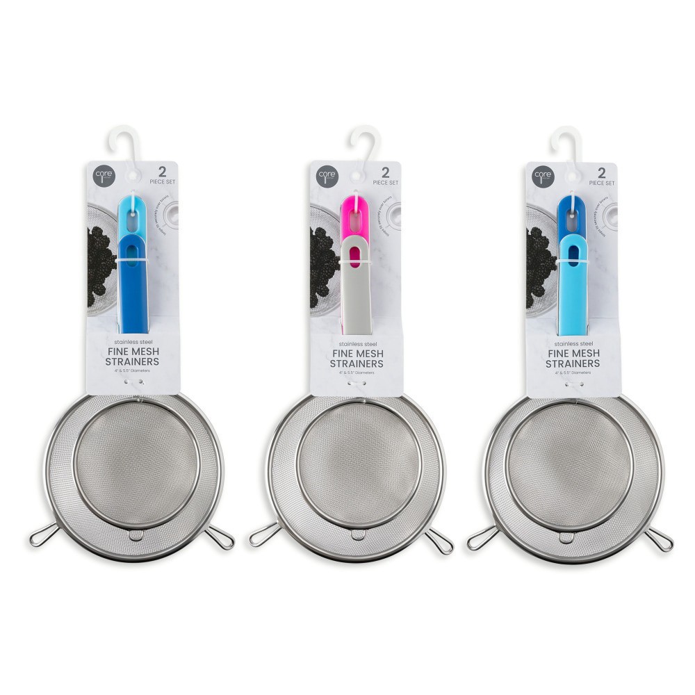 slide 4 of 4, Core™ Kitchen Strainer Set, 2 ct