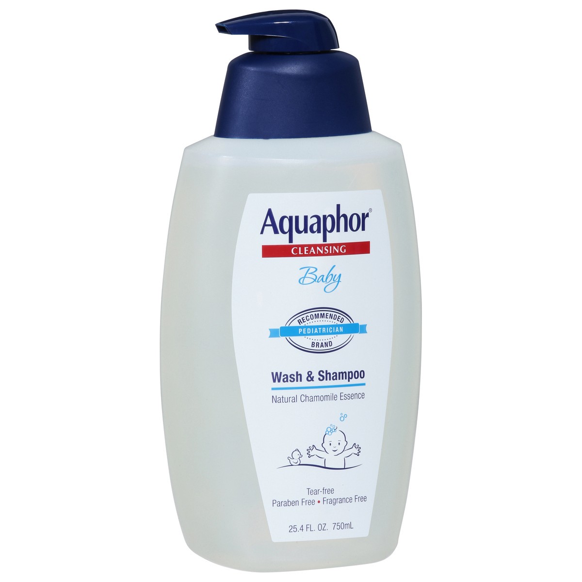 slide 7 of 9, Aquaphor Cleansing Baby Wash & Shampoo 25.4 fl oz, 25.4 fl oz