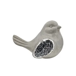 HD Designs Outdoors Bird Statuary - Gray