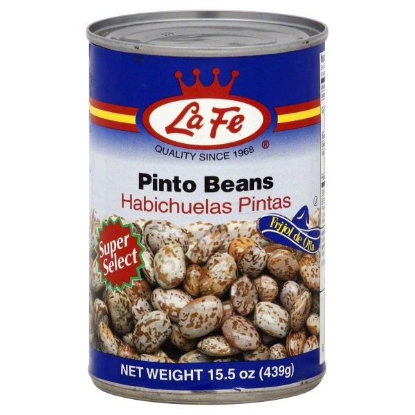 slide 1 of 1, La Fe Pinto Beans, 15 oz