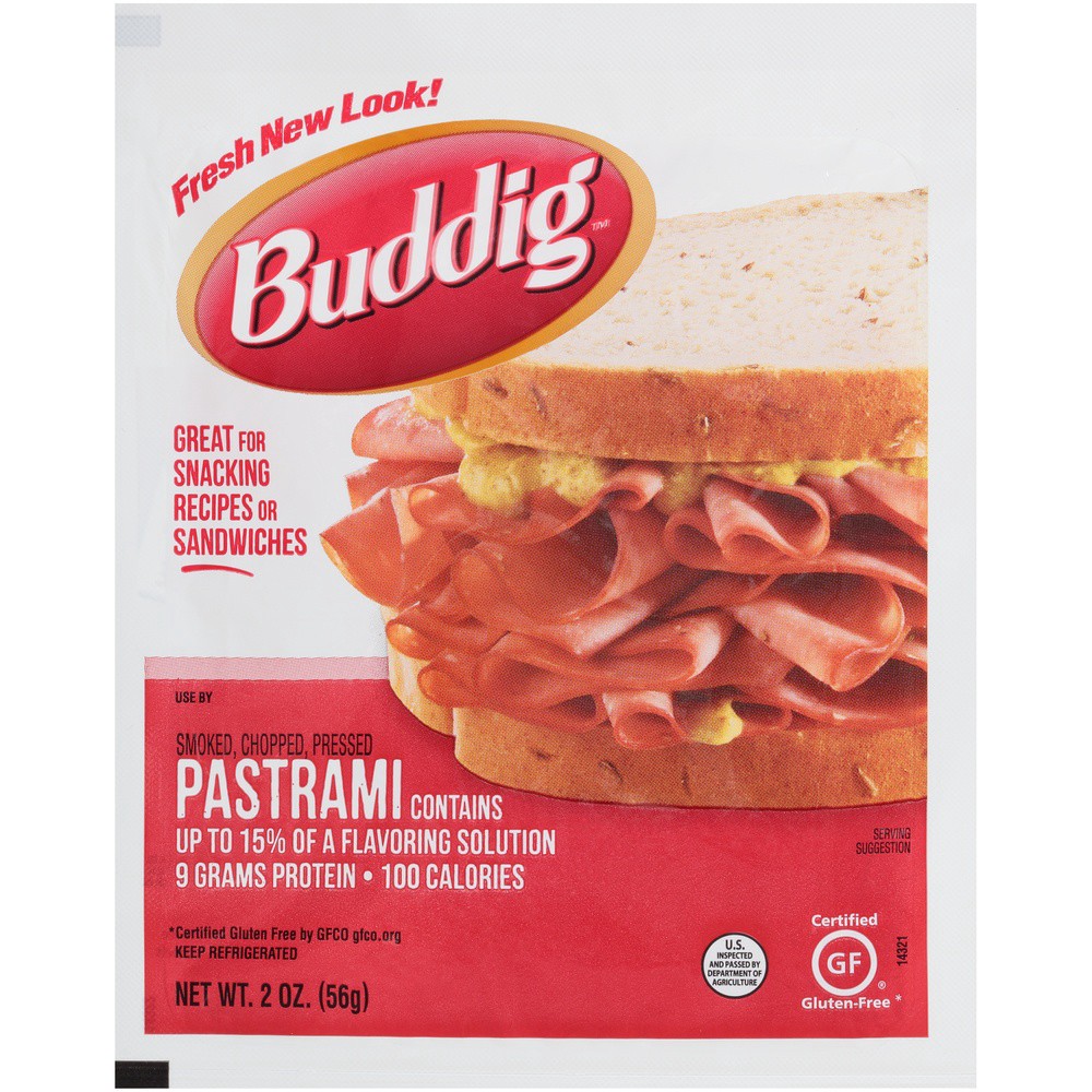 slide 1 of 7, Buddig Carl Buddig Original Pastrami, 2 oz, 2 oz