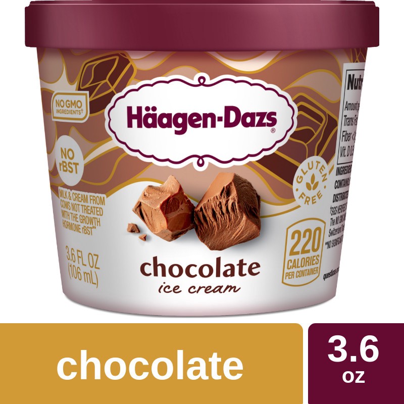 slide 4 of 5, Häagen-Dazs Ice Cream, 3.6 fl oz