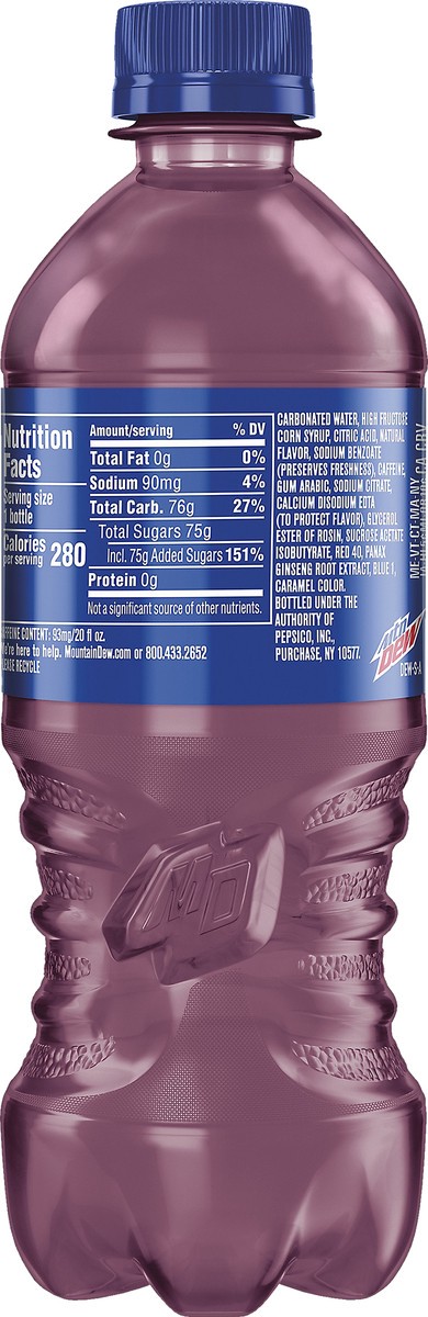 slide 3 of 6, Mountain Dew Dew-SA Soda - 20 oz, 20 oz