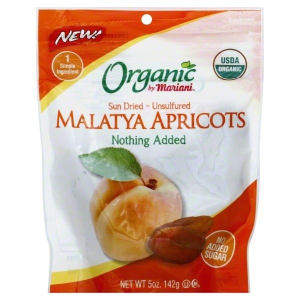 slide 1 of 1, Mariani Organic Malatya Apricots, 