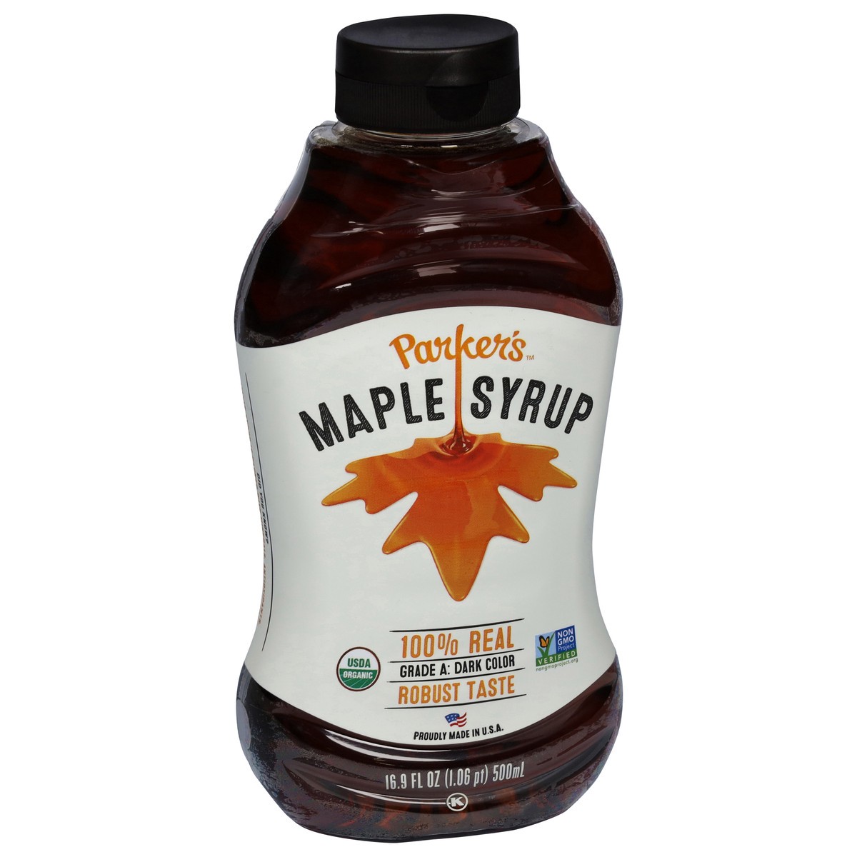 slide 6 of 9, Parker's Maple Syrup 16.9 fl oz, 16 oz