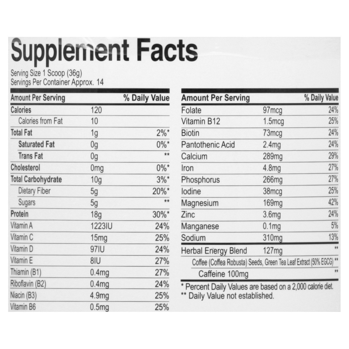 slide 5 of 12, Growing Naturals Benefit Blends AM Energy Morning Mocha One & Done Supershake 17.8 oz, 17.8 oz