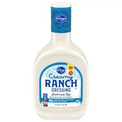 Kroger Creamy Ranch Dressing