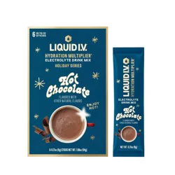 Liquid I.V. Hot Chocolate Sports Drinks - 6pk/1.9 fl oz