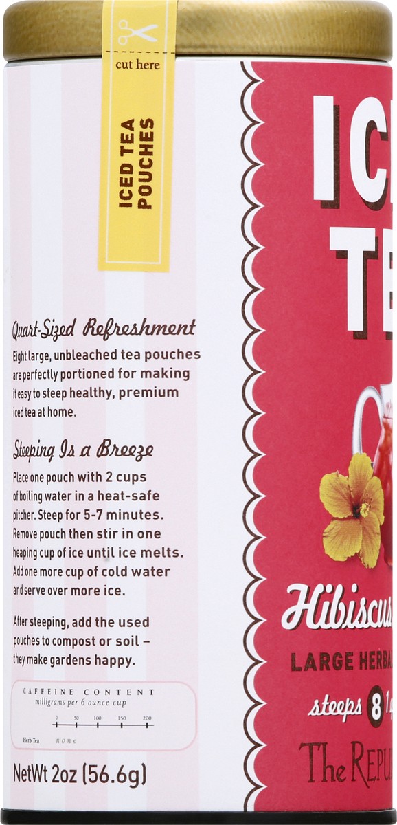 slide 9 of 12, The Republic of Tea Hibiscus Sangria Iced Tea Pouches - 8 ct, 8 ct